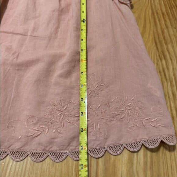 NWT Ulla Johnson June Top Azalea Tank Embroidered Lace Linen Cotton Relaxed Sz 8 - Picture 10 of 14